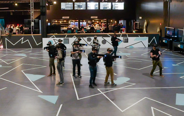 Onze jaarlijkse VR shooting, verkozen tot het meest populaire fun event.